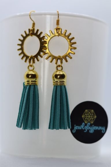 aqua kleurig kwastje met radaronderdeel daarboven